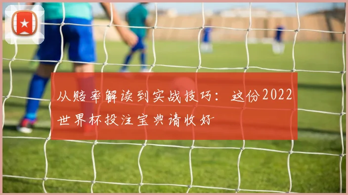 从赔率解读到实战技巧：这份2022世界杯投注宝典请收好