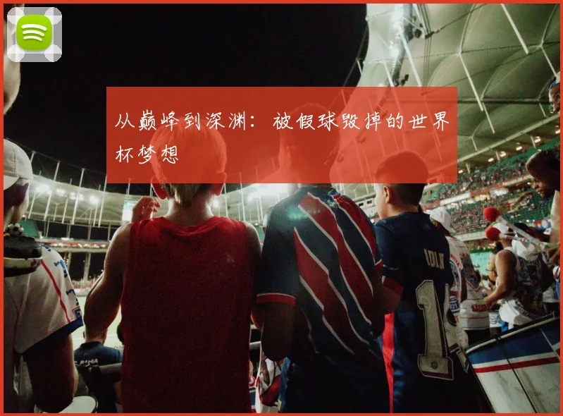 从巅峰到深渊：被假球毁掉的世界杯梦想